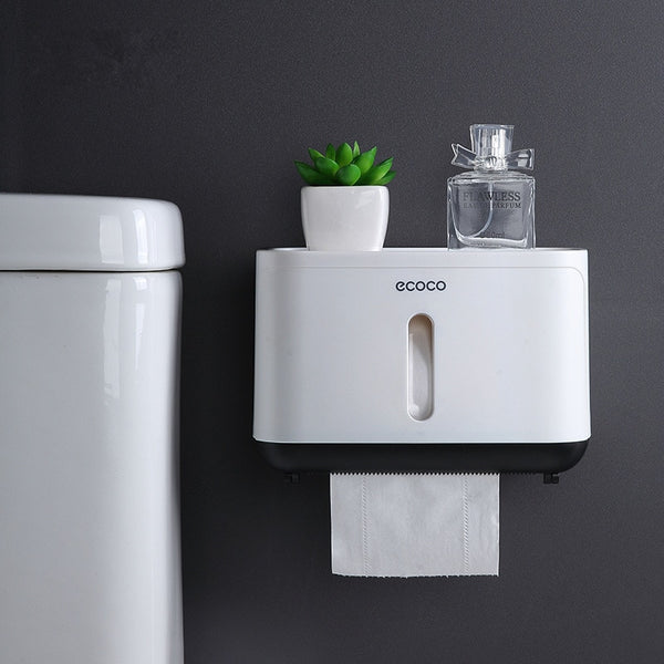[Type 1] SALE: ToiletRoRoRo Waterproof Multi Functional Toilet Roll Holder from Ecoco only at $23.99