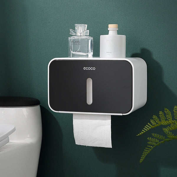 [Type 3] SALE: ToiletRoRoRo Waterproof Multi Functional Toilet Roll Holder from Ecoco only at $25.99