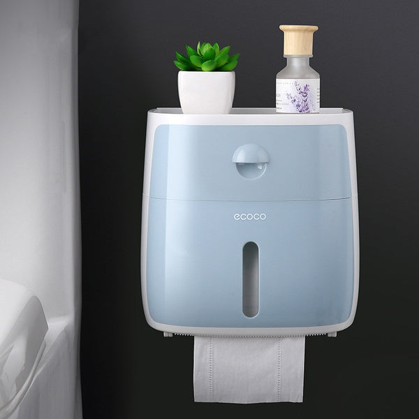 [Type 2] SALE: ToiletRoRoRo Waterproof Multi Functional Toilet Roll Holder from Ecoco only at $30.99